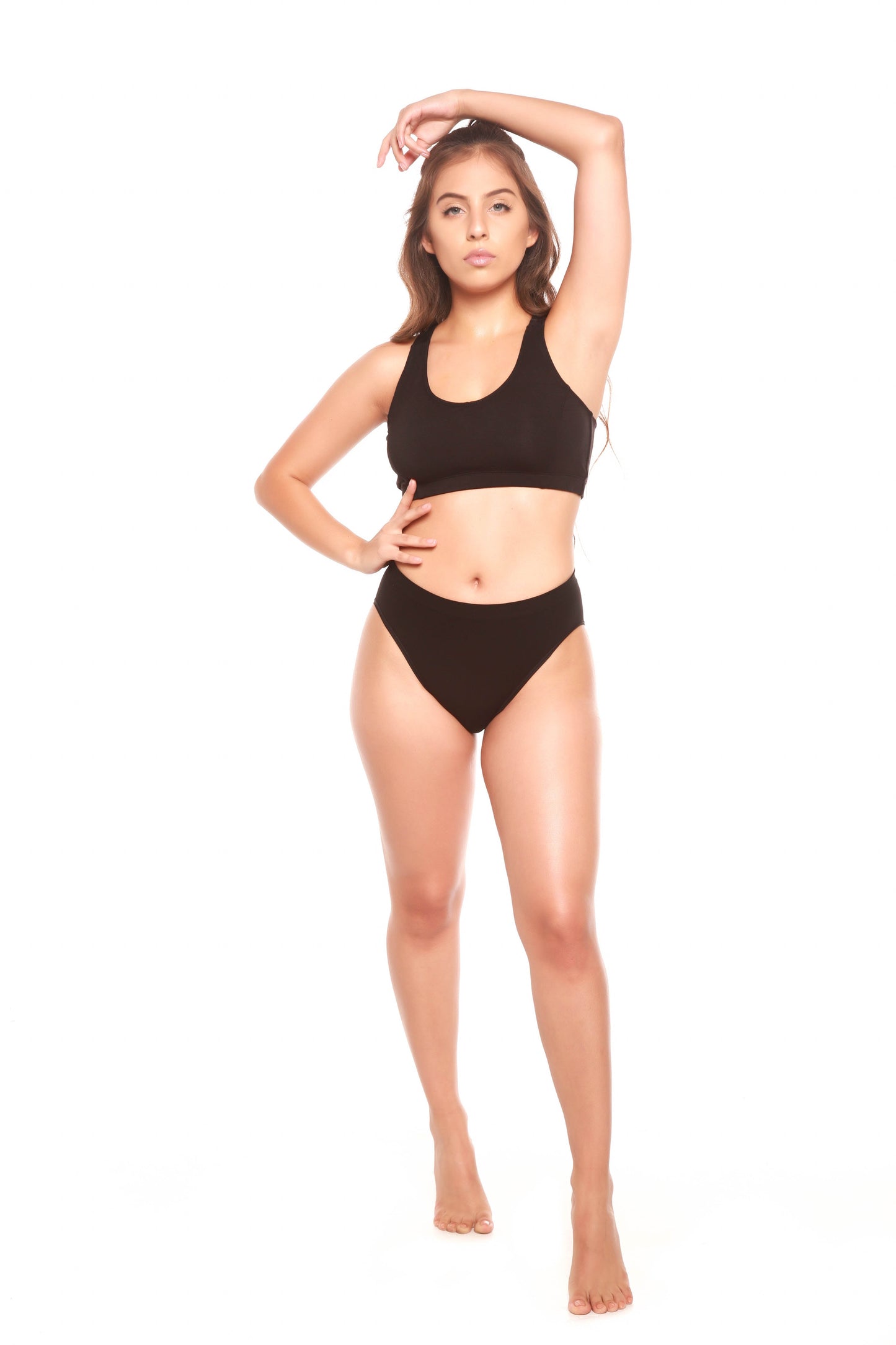 New Women's Bamboo/Cotton High Leg Brief Style Underwear